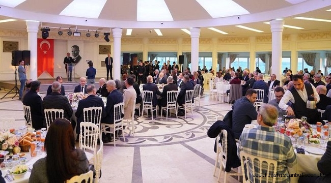 İŞ İNSANLARI İBB'NİN İFTARINDA BİR ARAYA GELDİ