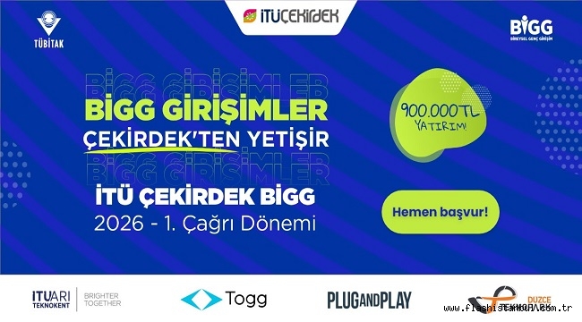 İTÜ"BIG GİRİŞİMLER" PROGRAMINA KAYITLAR BAŞLADI