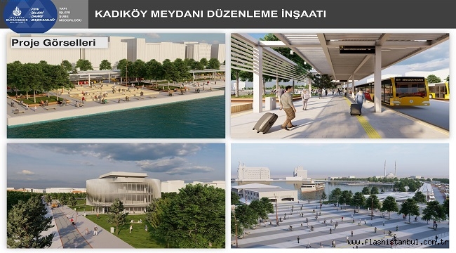 KADIKÖY MEYDANI ÖDÜLLÜ PROJE İLE DÖNÜŞÜYOR