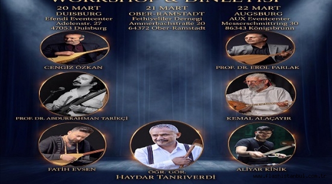 KEMAL ALAÇAYIR ÖNDELİĞİNDE MÜZİSYENLERİN ALMANYA ÇIKARMASI