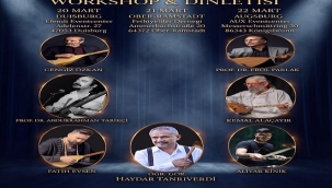 KEMAL ALAÇAYIR ÖNDELİĞİNDE MÜZİSYENLERİN ALMANYA ÇIKARMASI