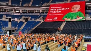 LÖSEV'DEN AİLELERE GIDA MADDESİ DESTEĞİ