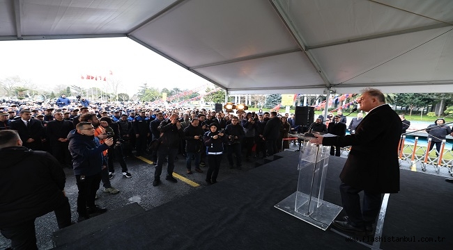 NURİ ASLAN SARAÇHANE'DE ÇALIŞANLARLA BAYRAMLAŞTI