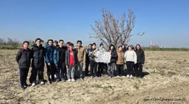 ÖĞRENCİLER İKLİM DEĞİŞİKLİĞİNE DUYARSIZ KALMADI