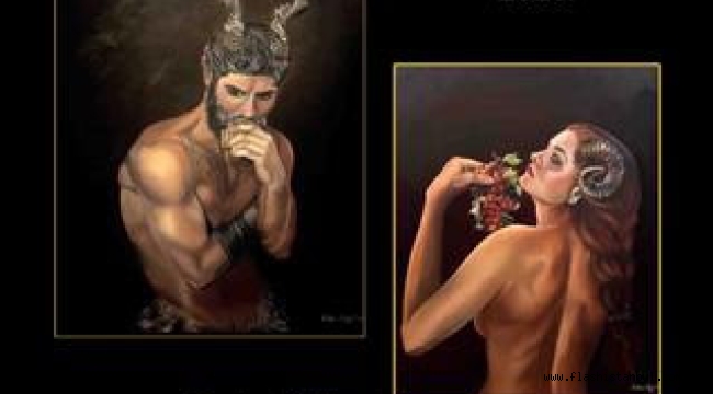 RESSAM ASLIHAN ÇİFTGÜL BELGRAD'DA SERGİ AÇTI