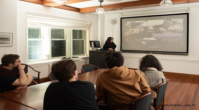 SEVDE TUNÇ'UN BELGESELLERİ ABD'DE ÜNİVERSİTELERİ'NDE İZLEYİCİYLE BULUŞTU