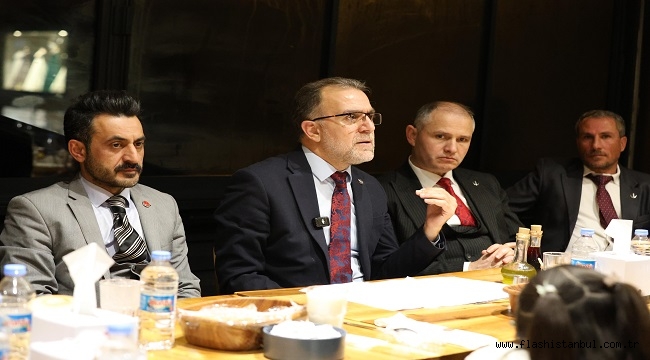 YRP ERZİNCAN İL BAŞKANI MUTLUTÜRK İFTARDA PARTİLİLERLE BULUŞTU