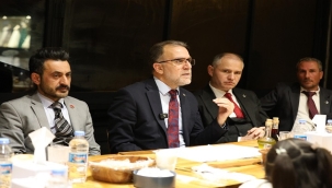 YRP ERZİNCAN İL BAŞKANI MUTLUTÜRK İFTARDA PARTİLİLERLE BULUŞTU