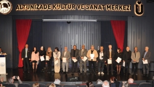 20 Yılın Üzerinde Meslek Hizmeti Veren Basın Emekçileri Üsküdar'da Onurlandırıldı