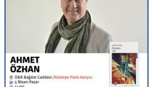 AHMET ÖZHAN YENİ KİTABINI D&R'DA TANITACAK