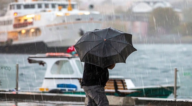 AKOM'DAN İSTANBUL İÇİN KUVVETLİ YAĞIŞ UYARISI