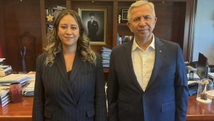 AYÇA ÇAĞLAR'DAN MANSUR YAVAŞ'A DESTEK