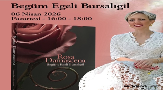 BEGÜM EGELİ BURSALIGİL 6 NİSAN'DA ROMANLARINI İMZALIYOR!