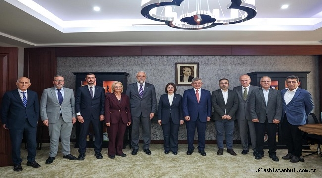 DAVUTOĞLU MALTEPE BELEDİYE BAŞKANI KÖYMEN'İ ZİYARET ETTİ