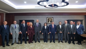 DAVUTOĞLU MALTEPE BELEDİYE BAŞKANI KÖYMEN'İ ZİYARET ETTİ