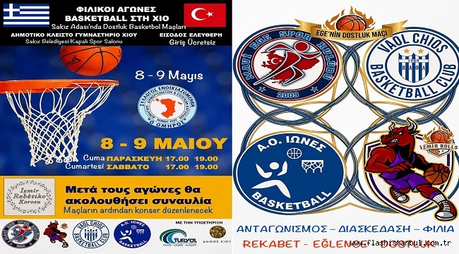 EGE'NİN İKİ YAKASI, BASKETBOL VE MÜZİĞİN ORTAK RİTMİNDE SAKIZ'DA BULUŞUYOR