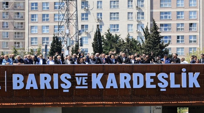 ESENYURT'TA "BARIŞ VE KARDEŞLİK KÖPRÜSÜ" YENİLENDİ