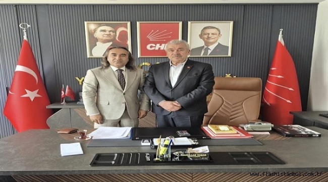 GELECEK PARTİSİ YOZGAT İL BAŞKANI ÖMER AYDOĞMUŞ CHP İL BAŞKANI ABDULLAH YAŞARI ZİYARET ETTİ
