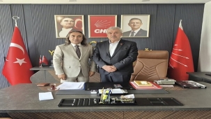 GELECEK PARTİSİ YOZGAT İL BAŞKANI ÖMER AYDOĞMUŞ CHP İL BAŞKANI ABDULLAH YAŞARI ZİYARET ETTİ