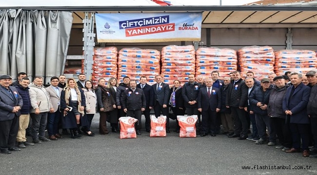 İBB'DEN İSTANBUL ÇİFTÇİSİNE AYÇİÇEĞİ TOHUMU DESTEĞİ