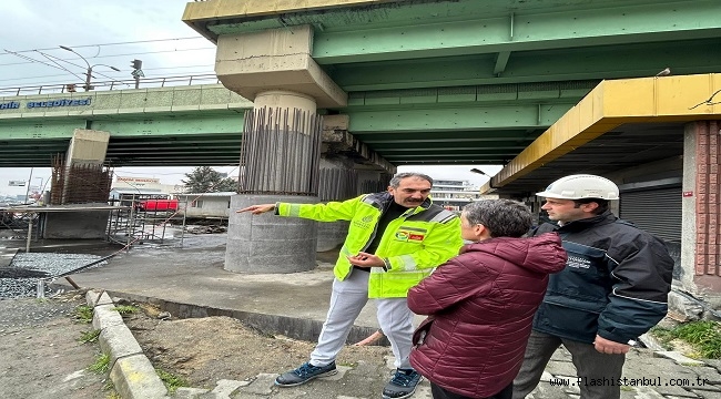 İBB DEPREME KARŞI VİADÜKLERİ GÜÇLENDİRİYOR