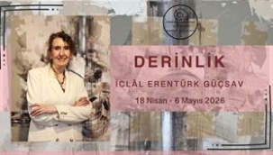 İCLAL ERENTÜRK GÜÇSAV'IN "DERİNLİK" SERGİSİ EVRİM SANAT GALERİSİ'NDE AÇILDI