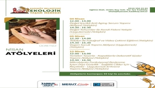 KADIKÖY'DE EKOLOJİK YAŞAM MERKEZİ'NDE ATÖLYELER SÜRÜYOR