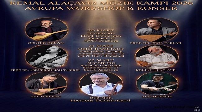 MÜZİĞİN HOCALARI AVRUPA YOLLARINDA