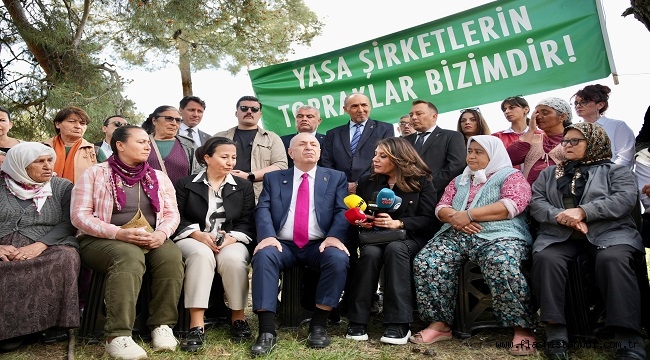 ÖZDAĞ: "AKBELEN'DEKİ DİRENİŞ TÜRK HALKININ İKTİDARA KARŞI VATANINI, TOPRAĞINI, ORMANINI SAVUNMASININ SEMBOLÜDÜR"