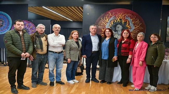 RESSAM SERPİL ZEYNEP ULUKAN'IN "YARATILIŞIN YANSIMALARI" SERGİSİ AÇILDI