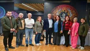 RESSAM SERPİL ZEYNEP ULUKAN'IN "YARATILIŞIN YANSIMALARI" SERGİSİ AÇILDI