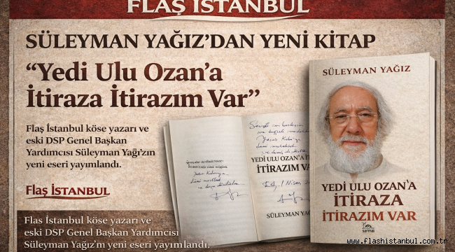SÜLEYMAN YAĞIZ'DAN YENİ KİTAP