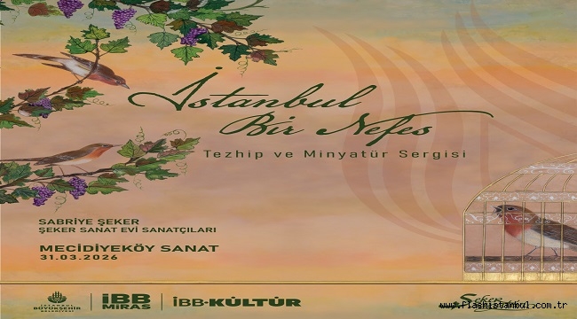 TEZHİP VE MİNYATÜR SERGİSİ MECİDİYEKÖY SANAT'TA AÇILDI