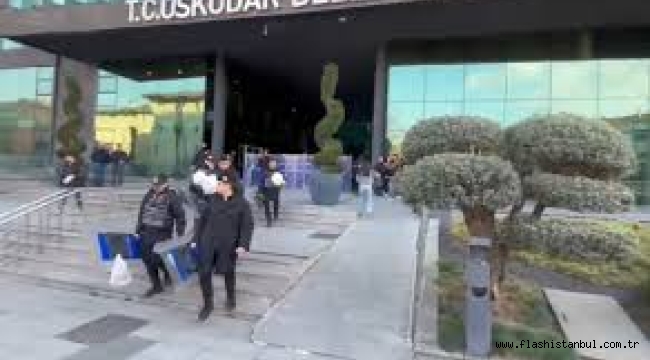 ÜSKÜDAR BELEDİYESİNE OPERASYON: 20 KİŞİ GÖZALTINA ALINDI
