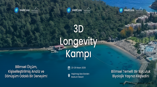"WELLCORE 3D LONGEVITY KAMPI" BODRUM'DA BAŞLIYOR