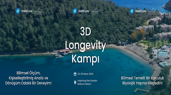 "WELLCORE 3D LONGEVITY KAMPI" BODRUM'DA BAŞLIYOR