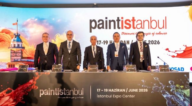 BOYA VE KAPLAMA SEKTÖRÜ DÜNYANIN 3'ÜNCÜ, AVRUPA'NIN 2'NCİ BÜYÜK FUARI