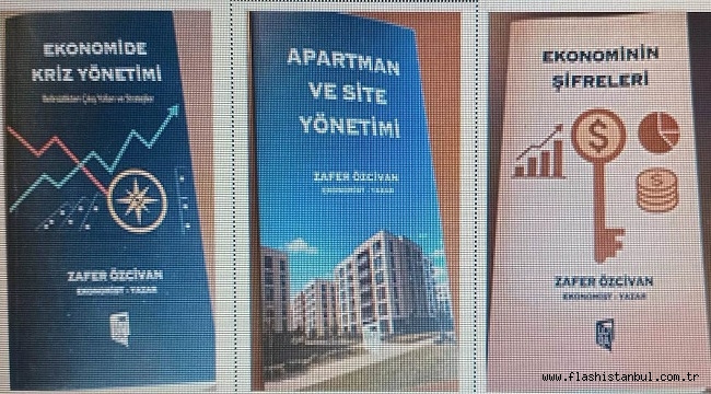 EKONOMİST-YAZAR ZAFER ÖZCİVAN'DAN 3 YENİ KİTAP