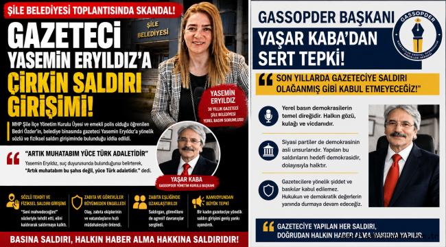GASSOPDER Başkanı Yaşar Kaba'dan Sert Tepki