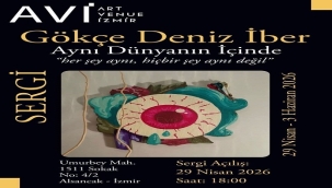 GÖKÇE DENİZ İBER'DEN "AYNI DÜNYANIN İÇİNDE" SERGİSİYLE İÇSEL YOLCULUK