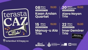 "TERASTA CAZ" KONSERLERİ BAŞLIYOR