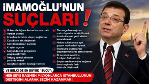 İmamoğlu'nun "Suçları" (!)