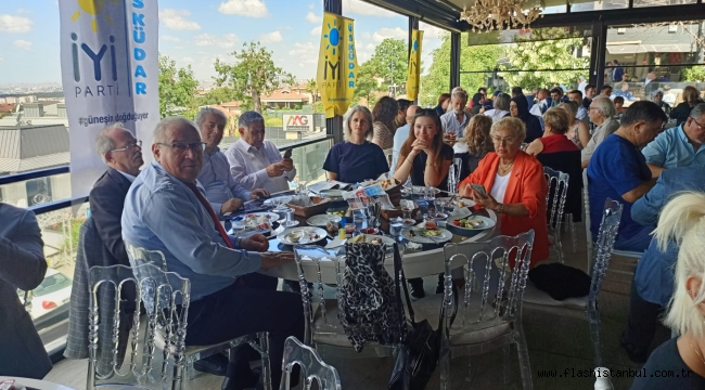 İYİ Parti Üsküdar'da Şehit Yakınları ve Muhtarlarla Kahvaltıda Buluştu