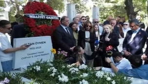 ALTAN ÖYMEN MEZARI BAŞINDA ANILDI
