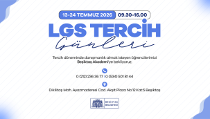BEŞİKTAŞ AKADEMİ TERCİH DÖNEMİNDE DANIŞMANLIK ALMAK İSTEYEN ÖĞRENCİLERİ BEKLİYOR