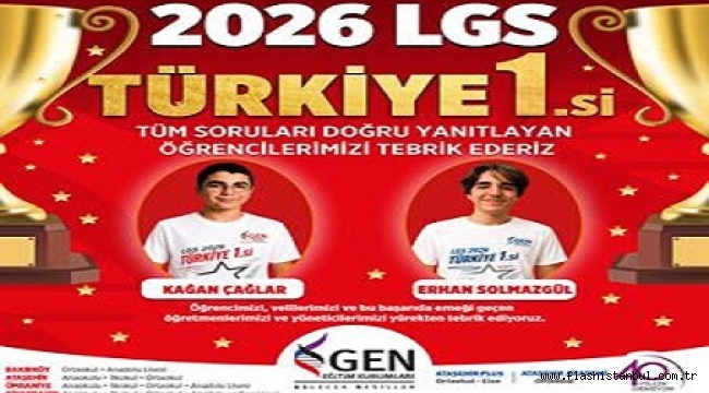 GEN EĞİTİM KURUMLARI'NIN LGS'DE ÇİFTE BAŞARISI