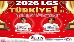GEN EĞİTİM KURUMLARI'NIN LGS'DE ÇİFTE BAŞARISI