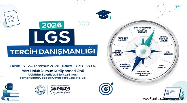 ÜSKÜDAR BELEDİYESİ'NDEN LGS REHBERLİK DESTEĞİ