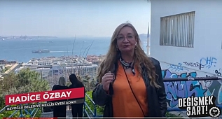 TİP BEYOĞLU BELEDİYE MECLİS ÜYESİ ADAYI HADİCE ÖZBAY
